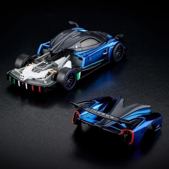 HotWheelsマテル ホットウィール 1:64スケール 2024 RLC EXCLUSIVE - '21 PAGANI HUAYRA R (BLUE) レッドの画像