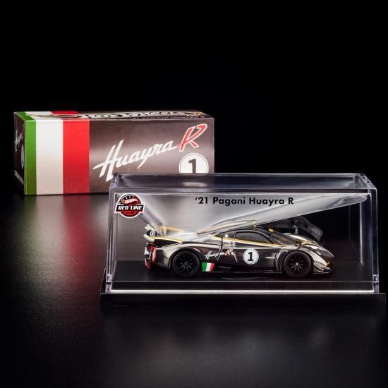 HotWheelsマテル ホットウィール 1:64スケール 2024 RLC EXCLUSIVE - '21 PAGANI HUAYRA R 2024 レッドラの画像