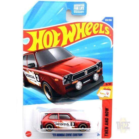 MATTEL HOTWHEELS 1/64 scale '73 HONDA CIVIC CUSTOM - 2025 SUPER T