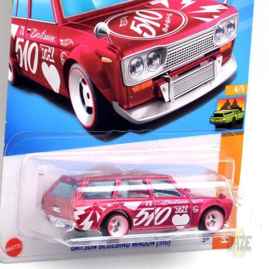 MATTEL HOTWHEELS 1/64 scale DATSUN BLUEBIRD WAGON (510) - 2023 SUPER T-HUNT マテル社製 ホットウィ_2