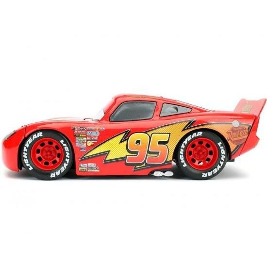 JADA TOYS 1/24 カーズ ライトニング マックイーン タイヤラック付き
