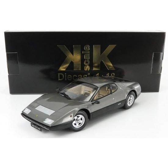 新品未展示品　KKスケール 1/18 フェラーリ 365 GT4 BB 1973 ミニカー 1/18 フェラーリ 365 GT4/BB KK-SCALE FERRARI 1973 GREY
