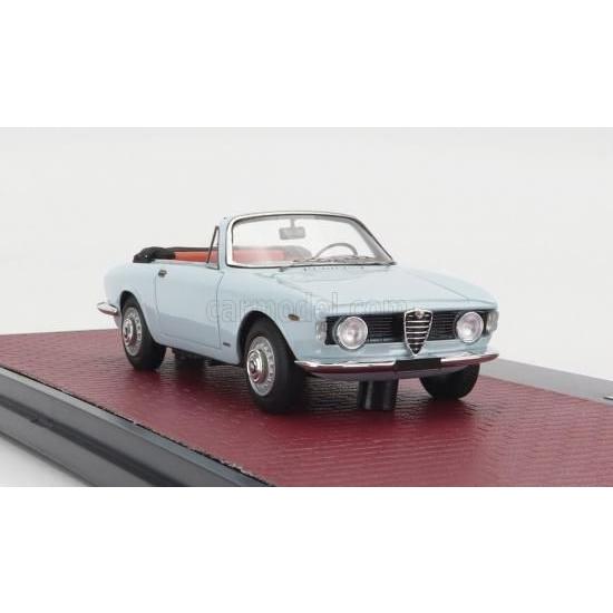 マトリックス 1/43 アルファロメオ ジュリア GTC カブリオレ ライトブルー MATRIX SCALE MODELS GIULIA_2