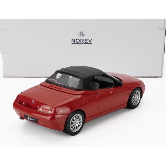 ミニカー 1/18 アルファロメオ スパイダー NOREV SPIDER 2.0 TWIN