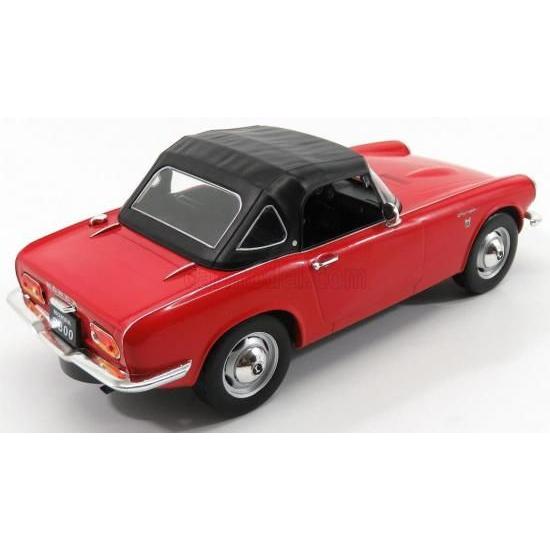 TRIPLE9 1/18 ホンダ S800 1966 ソフトトップ クローズド レッド ミニカー_1