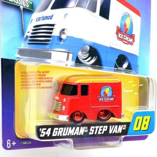 カーチュンド　54 グラマン・ステップバン (チェイスカー)　CARTUNED CAR TUNED 1:64 SERIES 4 (HOBBY ALTERNATE ASST) '54 GRUMAN STEP VAN