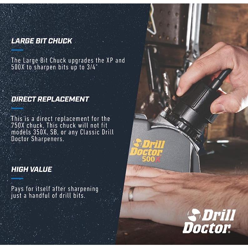 ドリルドクター 750X 交換用 ラージビット ドリルチャック Drill