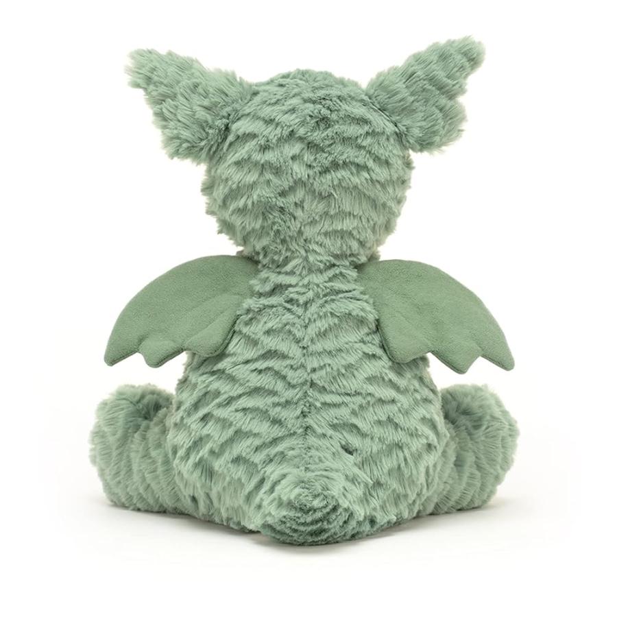 JELLYCAT Fuddlewuddle Dragon Medium(FW6DG) ドラゴン ぬいぐるみ_3