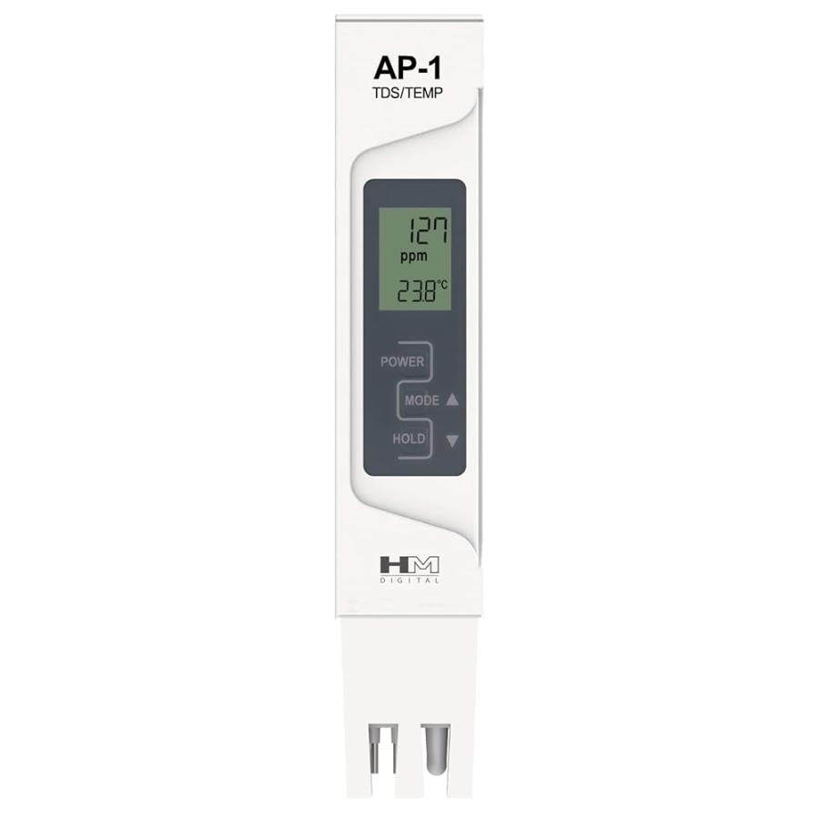 HMデジタル AP-1 TDSメーター（自動温度補正機能ATC、温度計付き、防水仕様）【並行輸入品】