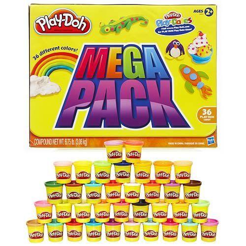 プレイ・ドー ３６色晴れ晴れしい仕掛ける Play-Doh Mega Compound 知育玩具-ゲーム、おもちゃ-おもちゃ