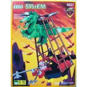 Lego (レゴ) System 6037 Witch's Windship Fright Knights 立ちはだかる 手あそび ブロック-おもちゃ