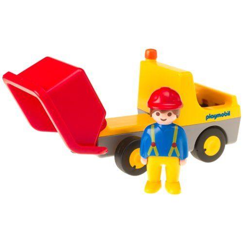 プレイモービル 1・2・3シリーズ 1.2.3ダンプカー 6732