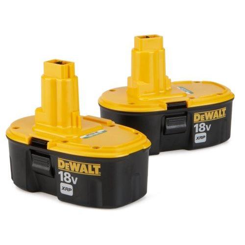 DEWALT DC9096-2 18ボルトXRP 2.4アンペアアワーニッカドポッドスタイルのバッテリー（2パック）｜wakiasedry