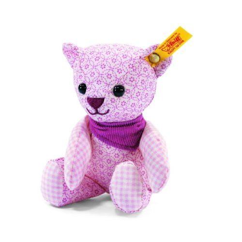 シュタイフ ベビー用品 リトルサーカス テディベア （ラトル） ピンク 14cm 238222