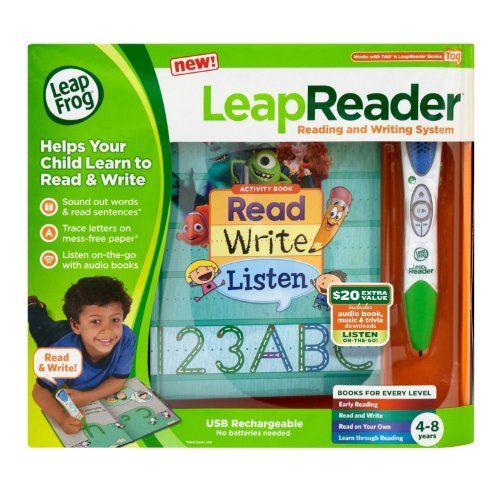リープフロッグ LeapReader 英語の看破する力とライティングシステム 緑であること おもちゃ-ゲーム、おもちゃ