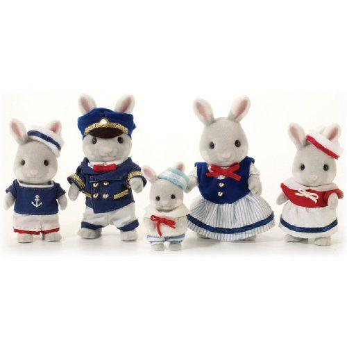 完売 シルバニアファミリー祝いシーブリーズウサギファミリーSylvanian Families Celebration Sea Breeze Rabb