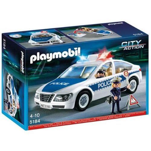 プレイモービル ライト点灯Police Car☆playmobil【5184】