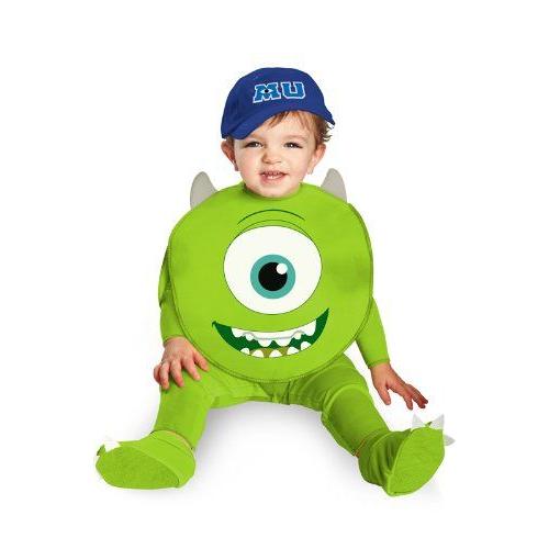 映画 ディズニー モンスターズユニバーシティ モンスターズインク マイク 子供、ベビー用コスチューム/ハ