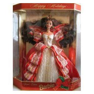 バービーHappy Holidays 1997 Special Edition Barbie， Brunette 10th