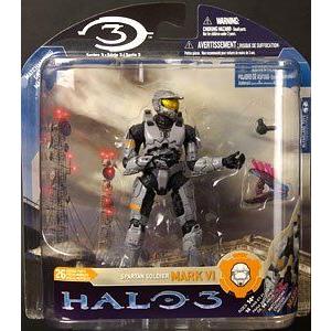 HALO3＜ヘイロー3＞アクションフィギュア シリーズ3/スパルタン・ソルジャー＜シルバー ミョルニム アー