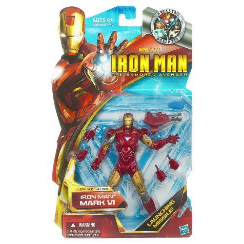Hasbro アイアンマン アーマードアベンジャー 6インチアクションフィギュア レジェンドシリーズ アイアン_1