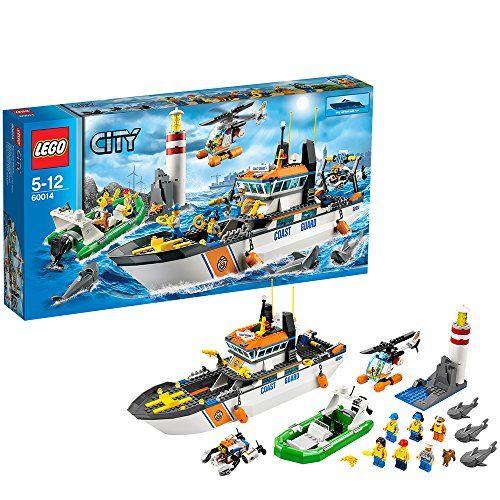 第三便です レゴ LEGO シティ レスキューパトロールシップとヘリ 60014 : ワールド
