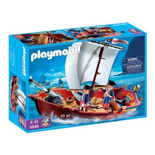 Playmobil（プレイモービル） Soldiers Boat 船 戦艦 5948