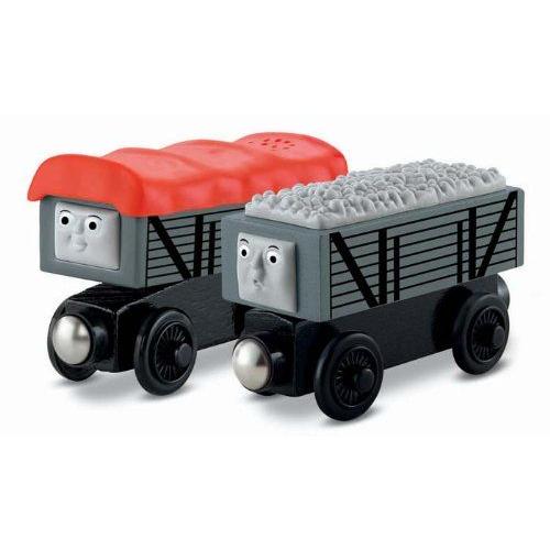 きかんしゃトーマス 木製レール 笑ういたずら貨車といじわる貨車