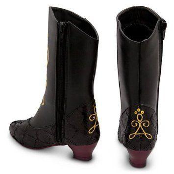 【Disney】米ディズニーストア製　アナと雪の女王　アナ　ブーツ　サイズ：US11/12（約18cm）　　日本か Disney 米ディズニーストア製　アナと雪の女王　アナ　ブーツ　サイズ：US11/12 約18cm 　　日本か