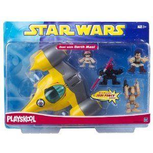 スターウォーズ Galactic Heroes Playskool Duel with Darth Maul
