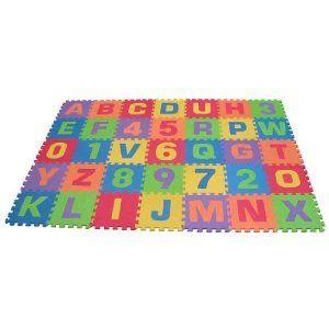 新しいEduShape - ソフト フォーム プレー マット - Edu-Tiles 36 Piece (6 x 6 foot; 1.83m x 1.83m)   Play M