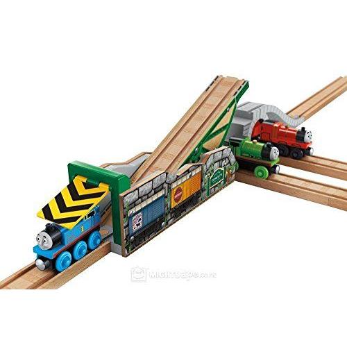 きかんしゃトーマス 木製レールシリーズ TIDMOUTH'S TIPPING BRIDGE ティッドマウスの傾いてる橋 BMM89