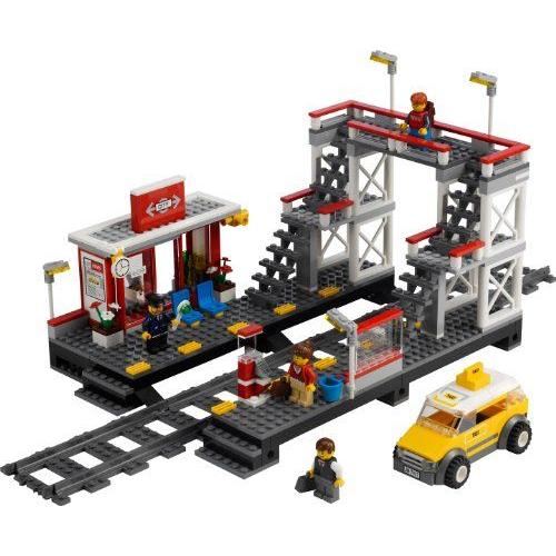 レゴ シティ トレイン シティの駅 7937_2