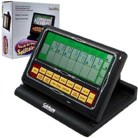NEW Portable Video Solitaire Touch-Screen 2-in-1 Game (Toys & Games) おもちゃ