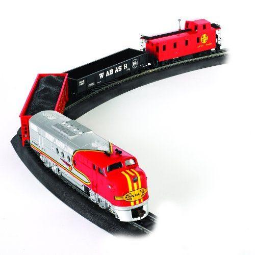 Bachmann Trains Santa Fe Flyer Ready-to-Run HO Scale Train Set