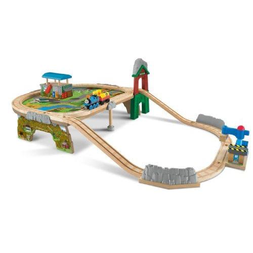 きかんしゃトーマス 木製レールシリーズ 山登り! ブルーマウンテンセット (Y4478)