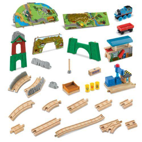 お買い得！ きかんしゃトーマス 木製レールシリーズ 山登り! ブルーマウンテンセット (Y4478) 【CE9586199926】(34884円)