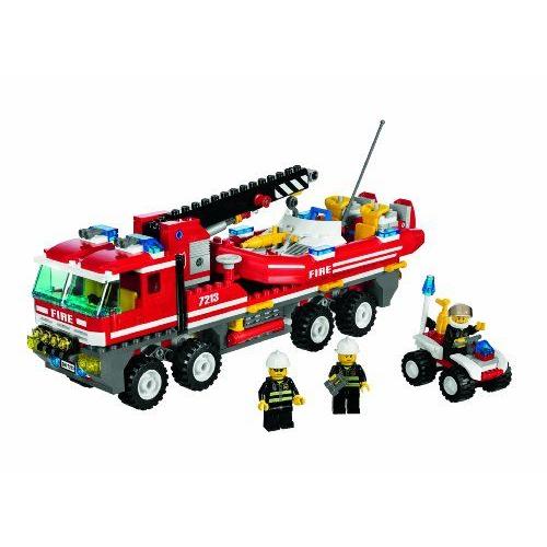 レゴ シティ オフロード消防自動車と消防艇 7213｜wakiasedry｜02
