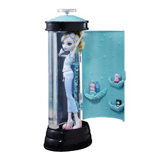 モンスターハイ Monster High Dead Tired Lagoona Blue ラゴーナブルー Doll And Hydration Station Plの画像