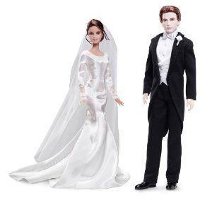 Barbie バービー Collector TWILIGHT: Breaking Dawn Part 1 - BELLA \u0026 EDWARD WEDDING DAY Doll ドールs