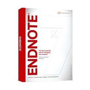 EndNote X7 for Windows Mac 英語版