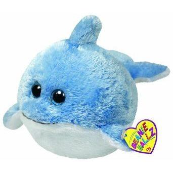 Ty Beanie Ballz ビーニーボールズ Laguna Dolphin 5\" Plush ぬいぐるみ 人形の画像