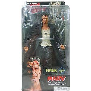 NECA ネカ Sin City Ser 1 Marv no band-aids BW Toyfare Excl