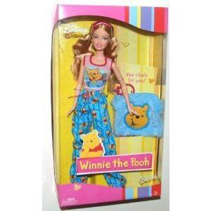 Barbie(バービー) Winnie the Pooh (くまのプーさん) Barbie(バービー) Doll お人形さん あやつり人形 図形