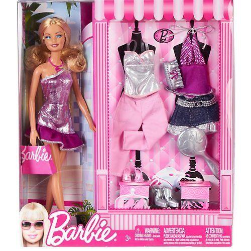 バービー Barbie Fab Life Doll and Fashion - Pink Skirt and Accessories Doll　