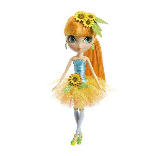 Spinmaster La Dee Da Garden Tea Party， Cyanne as Sunflower Burst 人形 ドール