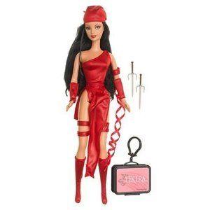 豊富なお得 Barbie as Elektra from Marvel Comics