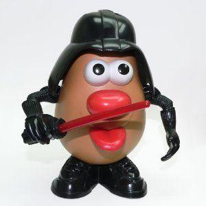 ファッションの スターウォーズ　Mr. Potato Head - Darth Tater