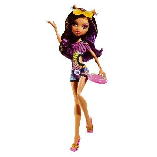 モンスターハイ　Monster High Gloom Beach Clawdeen Wolf Doll　