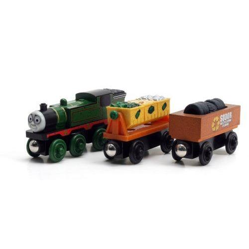 ラーニングカーブ きかんしゃトーマス 木製レール ウイフ (ウィフ)とスクラップカー